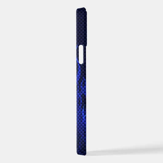 Dekor der Blauen Flammen auf einem iPhone Hülle (Rechte Seite)