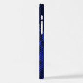 Dekor der Blauen Flammen auf einem iPhone Hülle (Linke Seite)