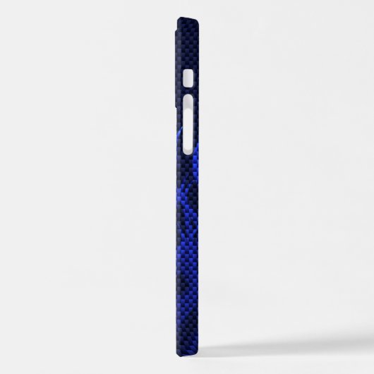 Dekor der Blauen Flammen auf einem iPhone Hülle (Linke Seite)