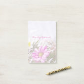 Dekor der Blume 102 Post-it Klebezettel (Auf Schreibtisch)