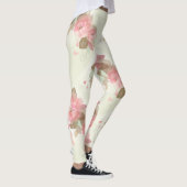 Dekor der Blume 15 Leggings (Rechts)