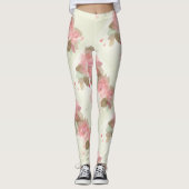 Dekor der Blume 15 Leggings (Vorderseite)