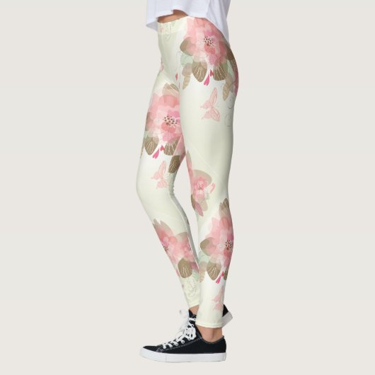 Dekor der Blume 15 Leggings (Links)