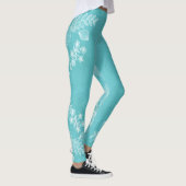 Dekor der Blume 25 Leggings (Rechts)