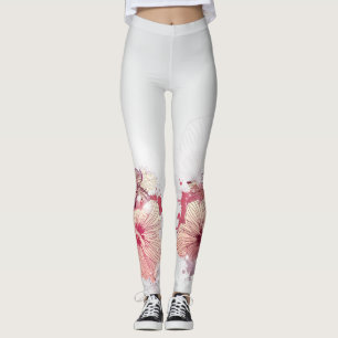 Dekor der Blume 56 Leggings