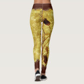 Dekor der Blume 59 Leggings (Rückseite)