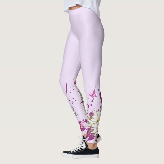 Dekor der Blume 72 Leggings (Links)