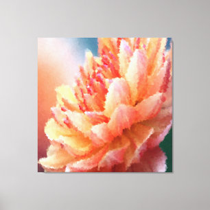 Dekor der Blume 78 Leinwanddruck