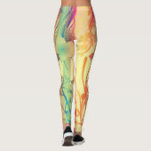 Dekor der Blume 79 Leggings (Rückseite)