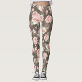 Dekor der Blume 80 Leggings (Vorderseite)