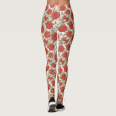 Dekor der Blume 81 Leggings (Rückseite)
