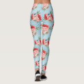 Dekor der Blume 82 Leggings (Rückseite)