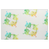 Dekor der Blume 84 Benutzerdefinierte Stoffe (Fat Quarter (45,7 x 55,9 cm))