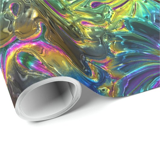 Dekor der Blume 91 Geschenkpapier (Rolleneckpunkt)