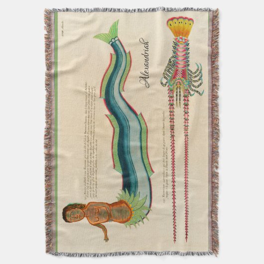 Dekor der Marineküste von der Meerjungfrau nach Ma Decke (Vorderseite Vertikal)