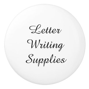 Dekor der Organisation, Schriftstücke Keramikknauf