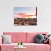 Dekor der Wüstenfotografie Leinwanddruck (Insitu (Wohnzimmer))