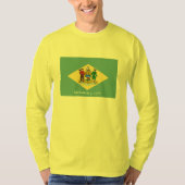 Dekor des Delaware-Zustandsflaggen T-Shirt (Vorderseite)