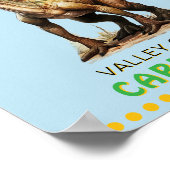 Dekor des Dinosaurier Party Zeichen: Tal des Fleis Poster (Ecke)