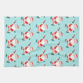 Dekor des Disc Golf Holiday Geschirrtuch (Horizontal)