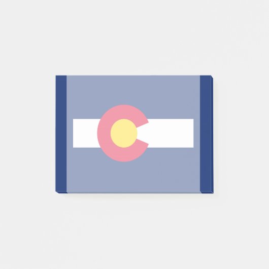 Dekor des Farbzustandsdesigns Post-it Klebezettel (Vorderseite)