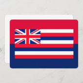 Dekor des Flaggendesigns des Hawaii-Staates (Vorne/Hinten)
