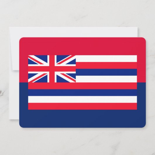 Dekor des Flaggendesigns des Hawaii-Staates (Vorderseite)