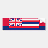 Dekor des Flaggendesigns des Hawaii-Staates Autoaufkleber (Vorne)