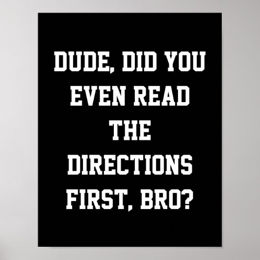 Dekor des Mittelschulstudios Slang Poster (Vorne)