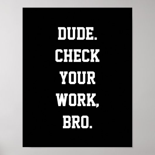 Dekor des Mittelschulstudios Slang Poster (Vorne)