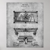 Dekor des Poolraums Print 10 Pool Table Patent Art Poster (Vorne)