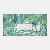Dekor des tropischen Palmenblättergartens Schreibtischunterlage (Tastatur & Maus)