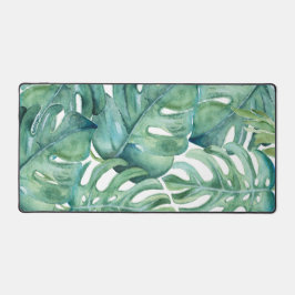 Dekor des tropischen Palmenblättergartens Schreibtischunterlage