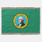 Dekor des Washington State Flag Design Decke (Vorderseite)
