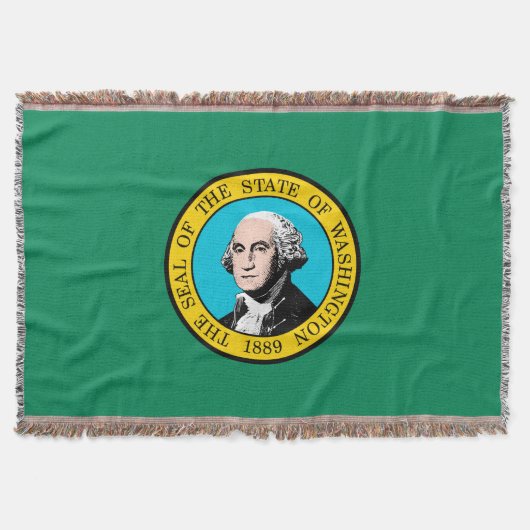 Dekor des Washington State Flag Design Decke (Vorderseite)