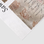 Dekor-Design für Handsäge Rose, Pfingstrose, Kuh Seidenpapier (Ausschnitt)