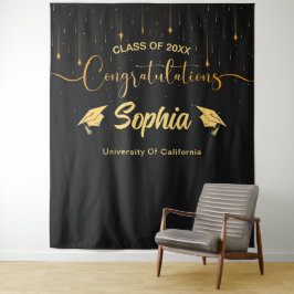 Dekor für benutzerdefinierte Graduationspartei 202 Wandteppich