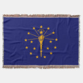 Dekor für das Design der Indiana-Staatsflagge Decke (Vorderseite)