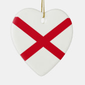 Dekor für das Design von Flaggen des Alabama-Zusta Keramik Ornament (Rechts)