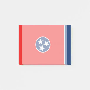 Dekor für die Flagge des Tennessee-Staates Post-it Klebezettel