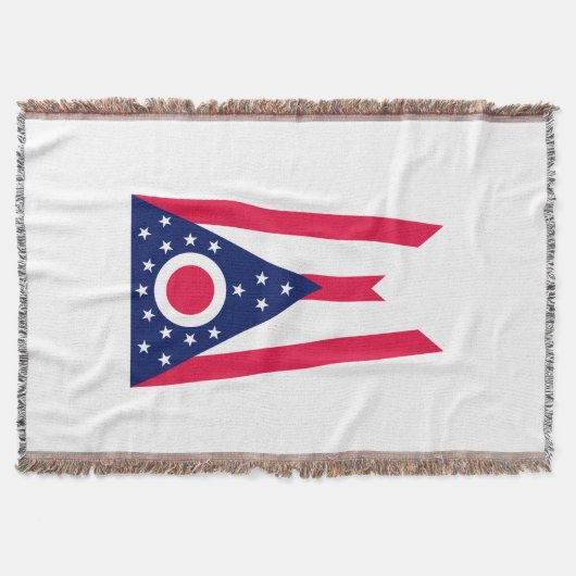 Dekor für die Flaggen des Ohio-Zustands Decke (Vorderseite)