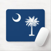 Dekor für die Flaggen des South Carolina-Staates Mousepad (Mit Mouse)