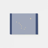 Dekor für die Flaggen des Staates Alaska Post-it Klebezettel (Vorderseite)