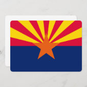 Dekor für die Flaggen des Staates Arizona (Vorne/Hinten)