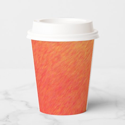 Dekor für Herbst-Herbst Pappbecher (Rückseite)