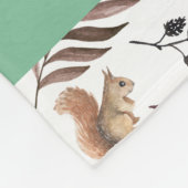 Dekor für Süße Tier Kid's Zimmer Fleece Blanket (Ecke)