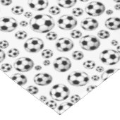 Dekor-Fußball Tischdecke (Schrägansicht)