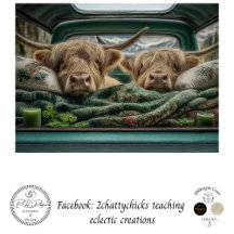 Dekor Hochland-Vintage-LKW St. Patrick Irisch