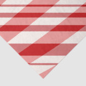 Dekor im Rot-Weiß-Peppermint-Design Seidenpapier (Ausschnitt)