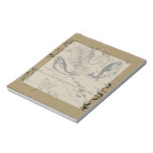 Dekor von Pisces Constellation Hevelius 1690 Notizblock (Rotiert)